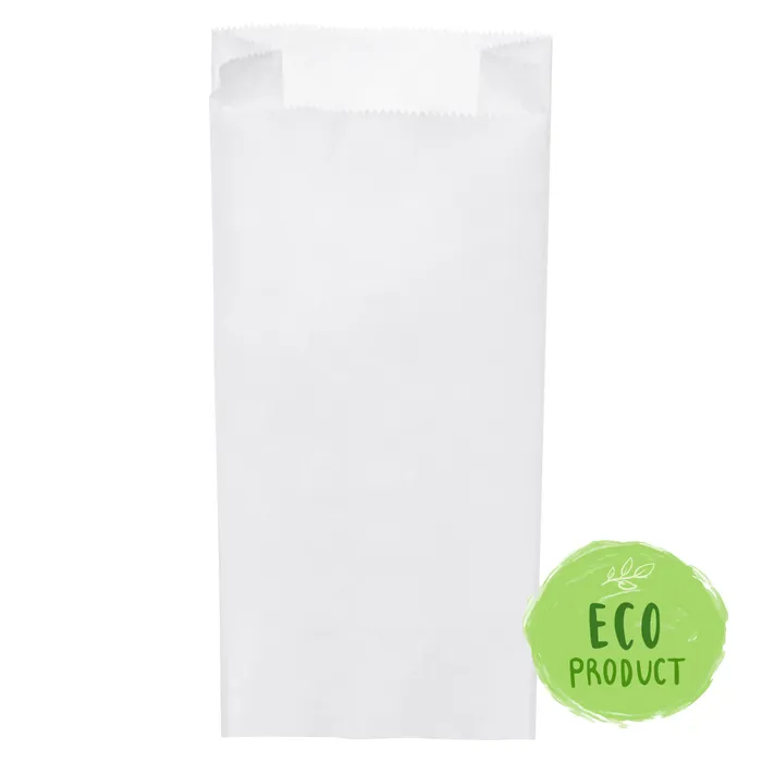 Hlavný obrázok produktu Svačinové papírové sáčky bílé 5 kg (20+7 x 45 cm) [1000 ks]