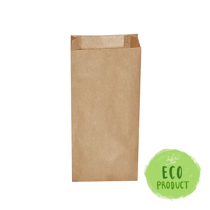 Hlavný obrázok produktu Svačinové papírové sáčky hnědé 2,5 kg (15+7 x 35 cm) [500 ks]