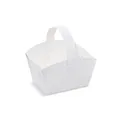 Svadobné košíčky (PAP) s uškom 10 x 8 x 6 cm [50 ks]