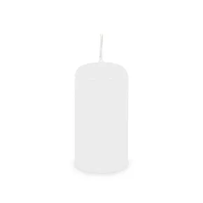Sviečka valcová biela priemer 50 x 100 mm [4 ks]