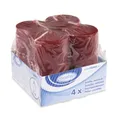 Ďalší obrázok produktu Sviečka valcová bordová priemer 50 x 100 mm [4 ks]