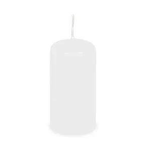 Sviečka valcová biela priemer 60 x 120 mm [1 ks]