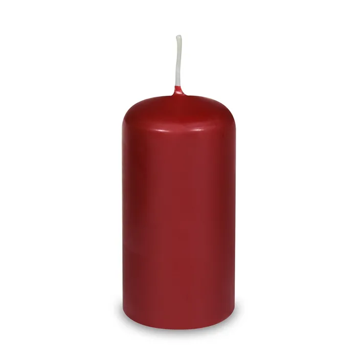 Hlavný obrázok produktu Svíčka válcová průměr 60 x 120 mm bordová [1 ks]