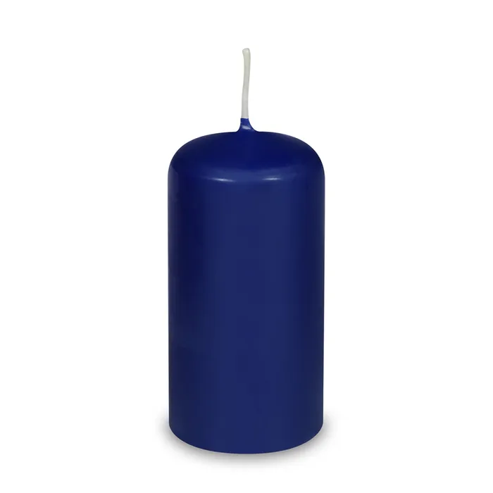 Hlavný obrázok produktu Svíčka válcová průměr 60 x 120 mm tmavě modrá [1 ks]