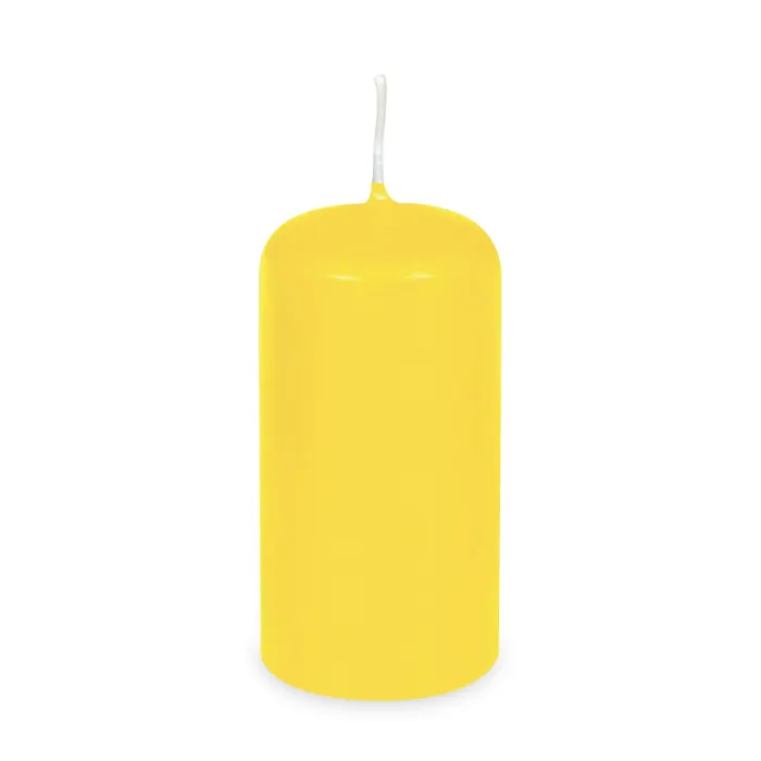 Hlavný obrázok produktu Svíčka válcová průměr 60 x 120 mm žlutá [1 ks]