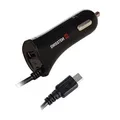 Ďalší obrázok produktu Adaptér do auta SWISSTEN 12W, 1 port, USB-A, kábel microUSB