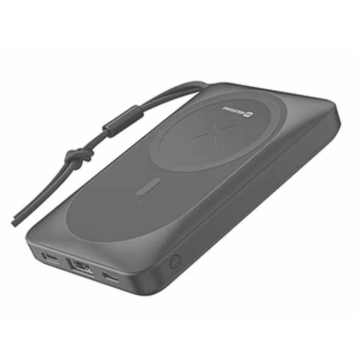 Hlavný obrázok produktu SWISSTEN, Power Bank, MagSafe compatible, Li-Pol, 5/9/12V, nabíjení mobilních telefonů aj