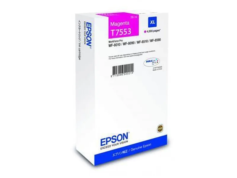 Hlavný obrázok produktu T755340 Inkjet cart. pro WF8590, 8510, 8090 tiskárny, EPSON magenta, 39ml