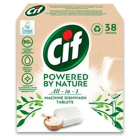 Tablety do umývačky riadu "Nature`s All-in-One", 38ks, CIF