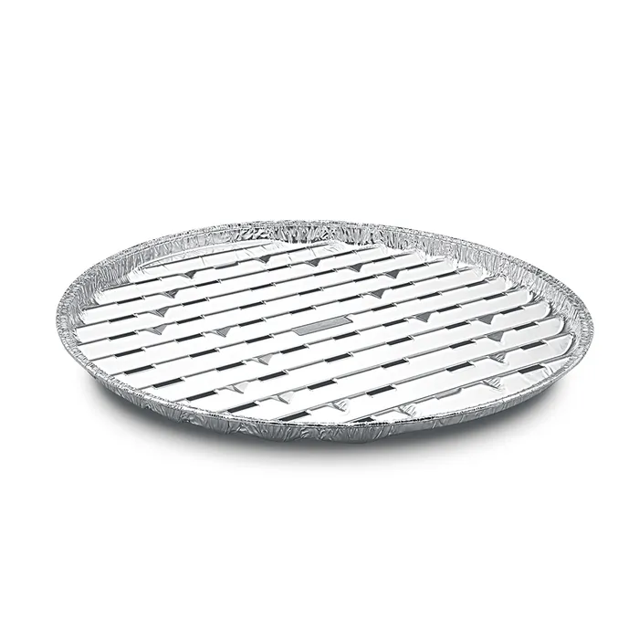 Hlavný obrázok produktu Tác na gril kulatý ALU průměr 34 cm [3 ks]
