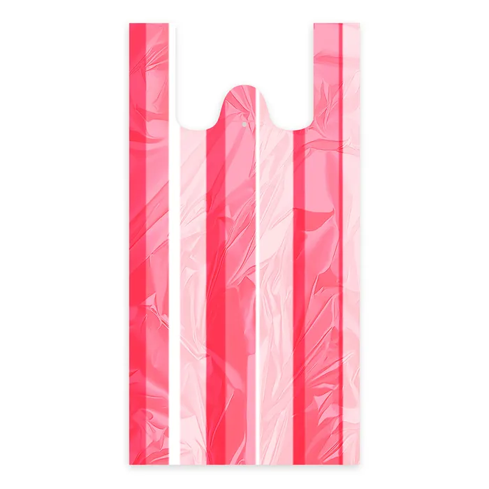 Hlavný obrázok produktu Taška (HDPE) pruhovaná 24+11 x 44 cm `4kg` [100 ks]