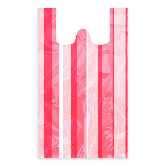 Hlavný obrázok produktu Taška (HDPE) pruhovaná 30+14 x 50 cm `10kg` [100 ks]