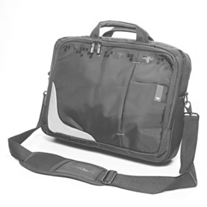 Hlavný obrázok produktu Taška na notebook 15,6", černá s červenými prvky z nylonu, NT007 typ Crown