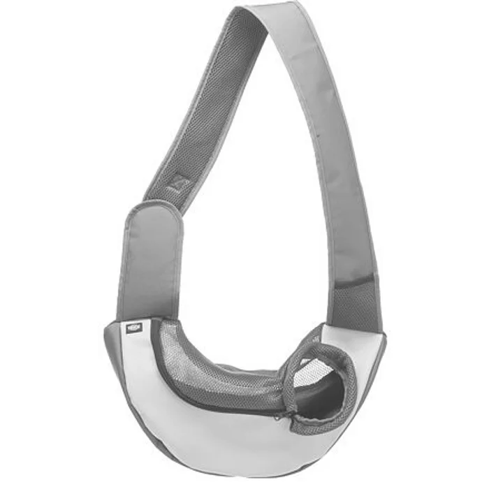 Hlavný obrázok produktu Taška přes rameno SLING, 50 x 25 x 18cm, světlešedá/světlemodrá (max. 5kg)