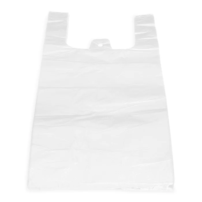 Hlavný obrázok produktu Tašky 15 kg bílé 30 + 20 x 60 cm -extra silné- [100 ks]