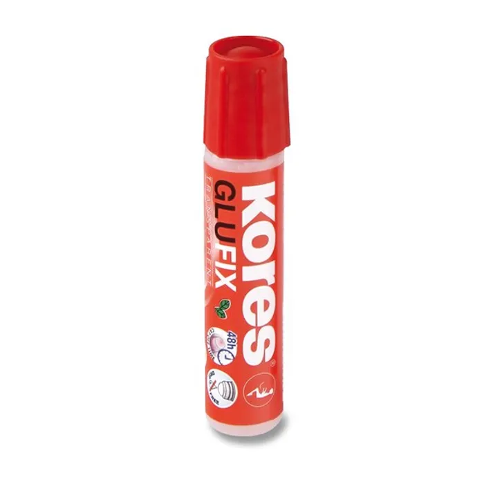 Hlavný obrázok produktu Tekuté lepidlo Kores Glufix - transparentní 30 ml