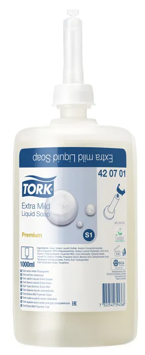 Hlavný obrázok produktu Tekuté mýdlo TORK MEVON 77 1l S1 [1 ks]