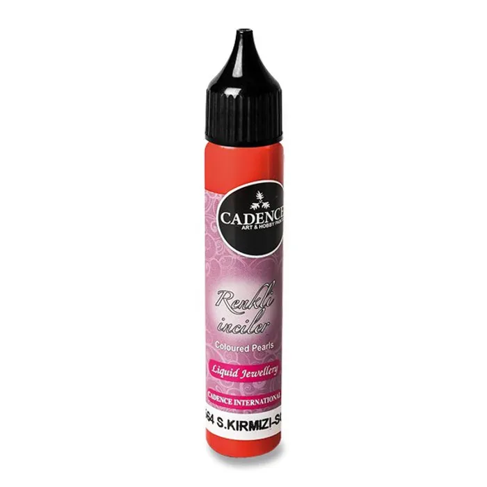 Hlavný obrázok produktu Tekuté perly Cadence 25 ml, červená