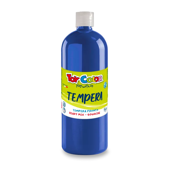 Hlavný obrázok produktu Temperová barva PASUTO Toy Color modrá 1000 ml