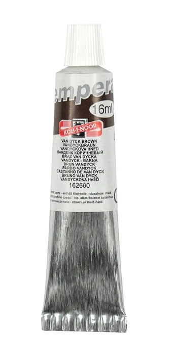 Hlavný obrázok produktu Temperové barvy 16ml - 162600 hněď van Dyckova