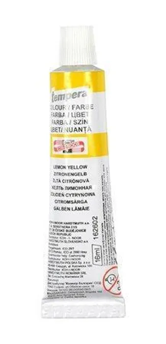 Hlavný obrázok produktu Temperové barvy 16ml - 162602 žlutá citronová