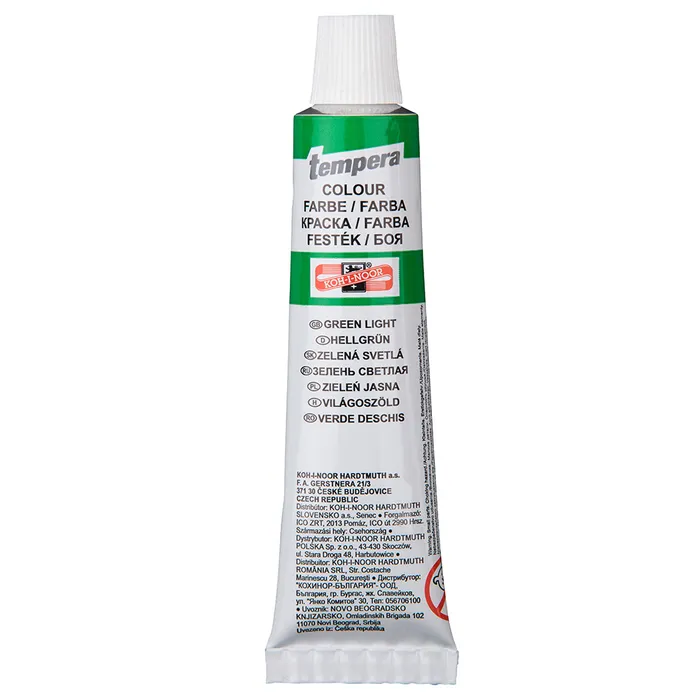 Hlavný obrázok produktu Temperové barvy 16ml - 162607 světle zelená