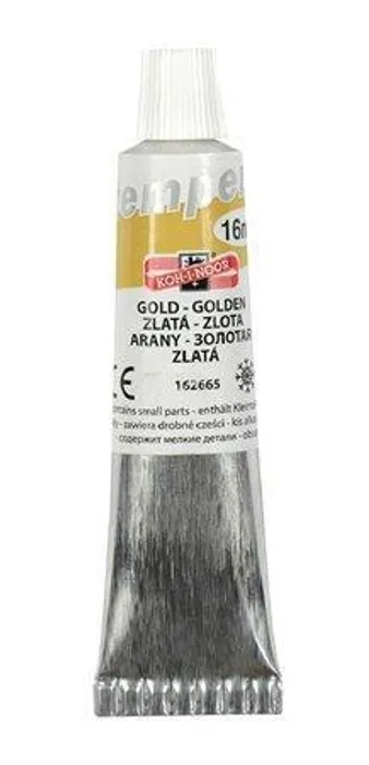 Hlavný obrázok produktu Temperové barvy 16ml - 162665 zlatá