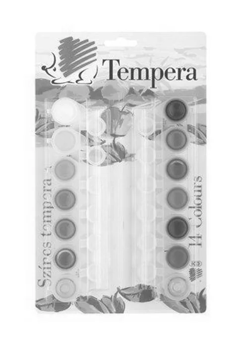 Hlavný obrázok produktu Temperové barvy, v kalíškách, 14ks, ICO "Ježek", různé barvy