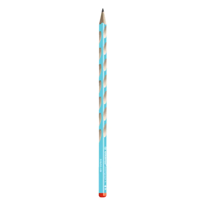 Hlavný obrázok produktu Tenká ergonomická grafitová tužka pro praváky STABILO EASYgraph S modrá - HB