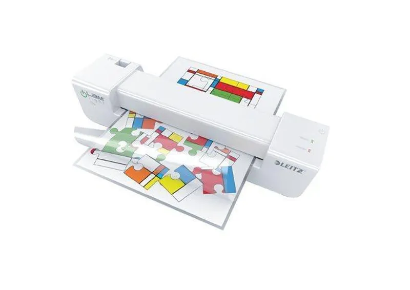 Hlavný obrázok produktu Teplý laminátor Leitz iLAM Light A4, Lesklá bílá / antracitová