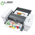 Teplý laminátor Leitz iLAM Touch A4 Turbo, lesklá biela / antracitová