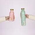 Termo fľaša MILAN 590 ml (séria Lava) - zelená