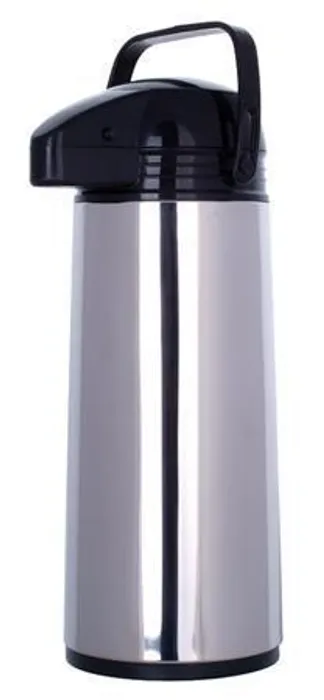 Hlavný obrázok produktu Termoska, z nerez oceli, s ruční pumpičkou, 1,9 l
