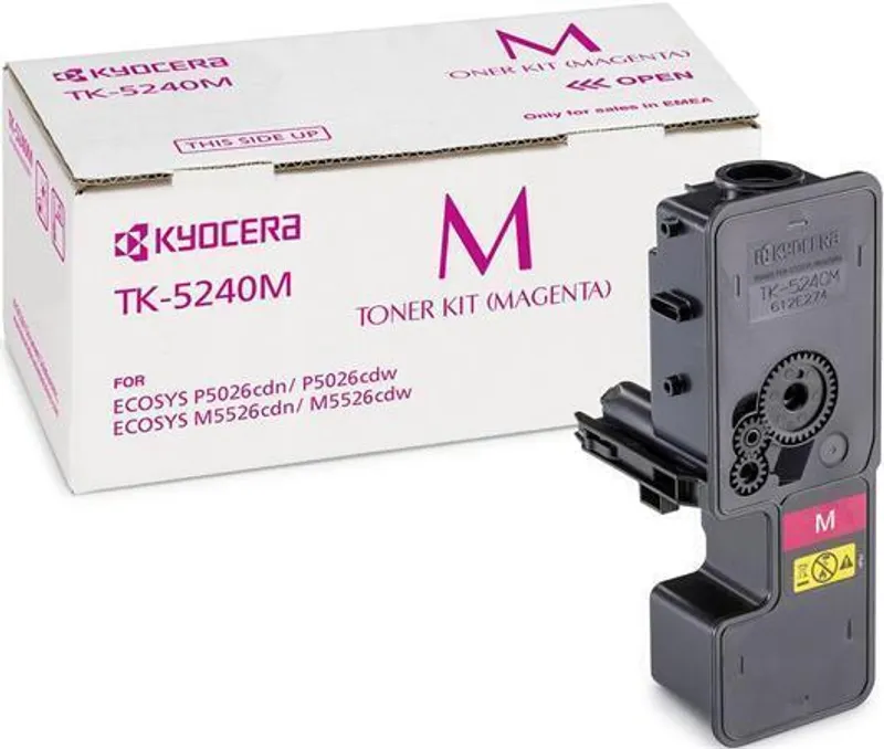 Hlavný obrázok produktu TK5240 Toner pro M5526CDN, 5526CDW, P5026CDN, 5026CDW tiskárny, KYOCERA magenta, 4tis.stra