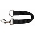 Ďalší obrázok produktu Tlmič ťahu, nylonové vodítko s gumou, čierne M-L: 26 cm/20 mm