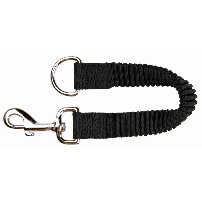 Hlavný obrázok produktu Tlumič tahu, nylonové vodítko s gumou, černé S-M: 21 cm/15 mm