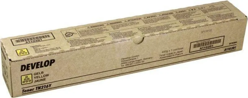 Hlavný obrázok produktu TN 216Y Toner pro ineo+220/224/280 tiskárny, DEVELOP žlutý