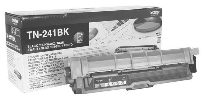 Hlavný obrázok produktu TN241B Toner pro tiskárny HL 3140CW, 3150CDW, DCP 9020CDW, BROTHER, černý, 2,5 tis. stran