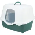 Ďalší obrázok produktu Toaleta pre mačky DAVIO TOP, 56 x 39 x 39 cm, zelená/biela