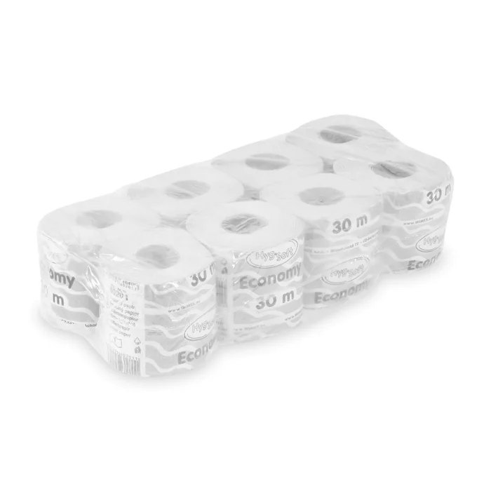 Hlavný obrázok produktu Toaletní papír 1-vrstvý, průměr 10 cm, 30 m, natural [8 ks]