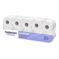 Toaletný papier biely 2-vrstvý Harmony Professional 200 útržkov [10 ks]