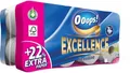 Toaletný papier Ooops! Excellence, 3vrstvový, 16 roliek