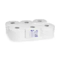 Toaletný papier (Tissue) 2vrstvý biely `JUMBO` priemer 20cm 13,4cm x 200m [6 ks]