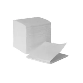 Toaletný papier (Tissue) skladaný 2vrstvový biely 22 x 11 cm [10000 ks]