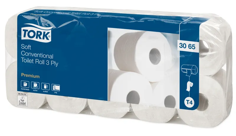 Hlavný obrázok produktu Toaletní papír TORK univerzal 10ks 3-vrst 20,7m