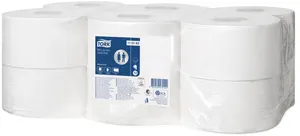 Toaletný papier v Mini Jumbo rolke Tork 110163 Advanced 1vrstva T2 [12 ks]