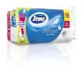 Ďalší obrázok produktu Toaletný papier ZEWA Deluxe 3-vrstvový biely [16 rolí]