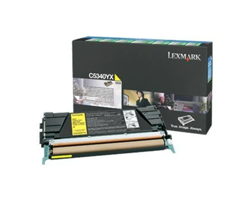 Hlavný obrázok produktu Toner "5340YX", žlutá, pro Optra C534 tiskárnu, return, 7000, LEXMARK