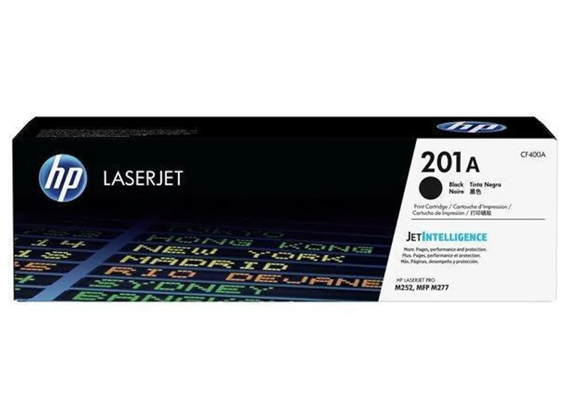 Hlavný obrázok produktu Toner HP 201A, do tiskárny Color LaserJet Pro M252, M277, černá, 1,5k , HP