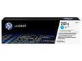 HP originál toner CF401X, cyan, 2300str., HP 201X, HP Color LaserJet MFP 277, Pro M252, 770g, O